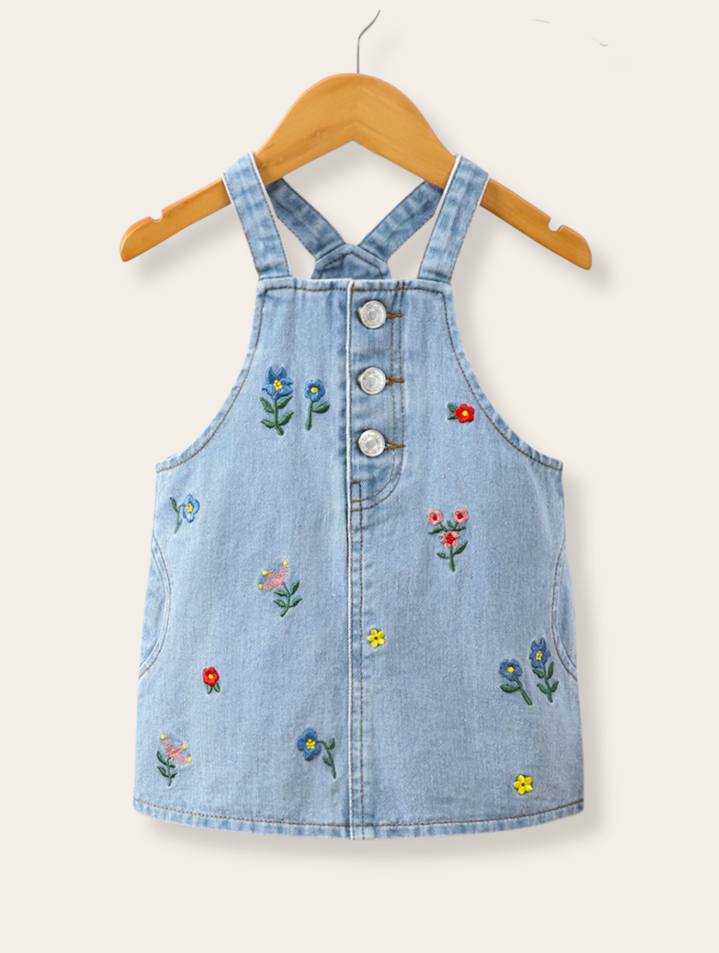 Jurkje - Denim wild flowers