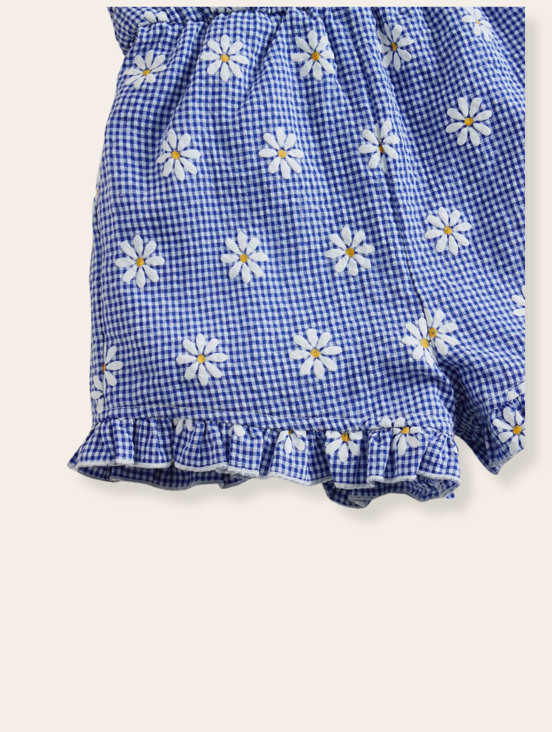 Playsuit - Blauw madelief