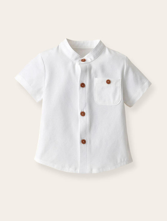 Blouse - Wit met zakje