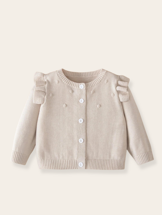 Vestje - Cardigan beige